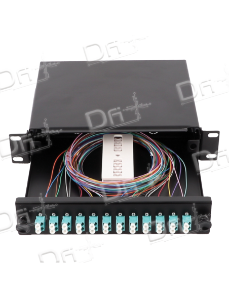 Tiroir Optique 10" 1U 3LC OM3 Multimode Equipés - TO103LC3E - dfiplus