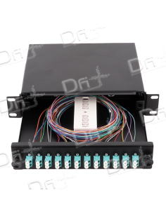 Tiroir Optique 10" 1U 3SC OS2 Monomode APC - TO103SC2A - dfiplus