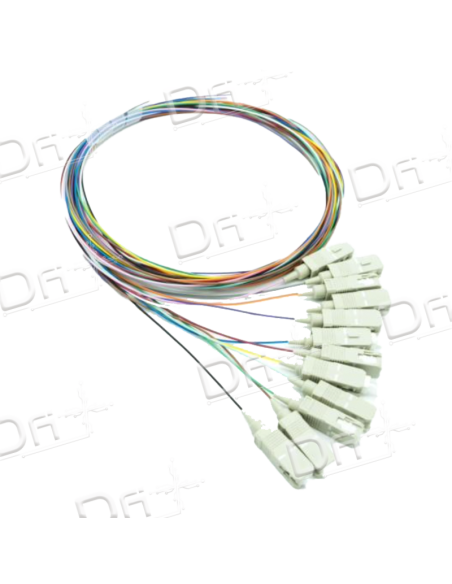 Pigtail Kit 12 OM2 Multimode SC 1m - PK12OM2SC1 - dfiplus Pigtail Kit 12 OM2 Multimode SC 1m - PK12OM2SC1 - dfiplus