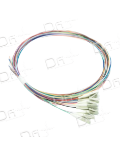 Pigtail Kit 12 OM4 Multimode LC 1m - PK12OM4LC1 - dfiplus