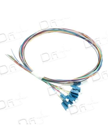 Pigtail Kit 12 OS2 Monomode LC 1m - PK12OS2LC1 - dfiplus Pigtail Kit 12 OS2 Monomode LC 1m - PK12OS2LC1 - dfiplus