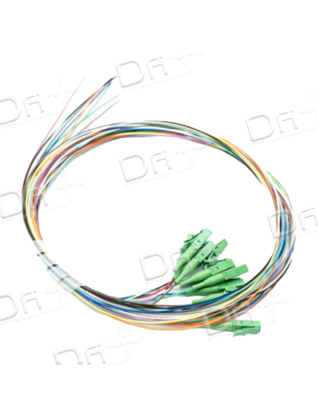Pigtail Kit 12 OS2 Monomode LC-APC 1m - PK12OS2LCAPC1 - dfiplus Pigtail Kit 12 OS2 Monomode LC-APC 1m - PK12OS2LCAPC1 - dfiplus