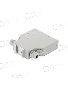 Boitier Optique Rail DIN 6 traversées - BORD6T - dfiplus 2