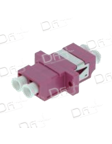 Traversée LC Duplex OM4 Multimode Rose - TLCDOM4R - dfiplus Traversée LC Duplex OM4 Multimode Rose - TLCDOM4R - dfiplus