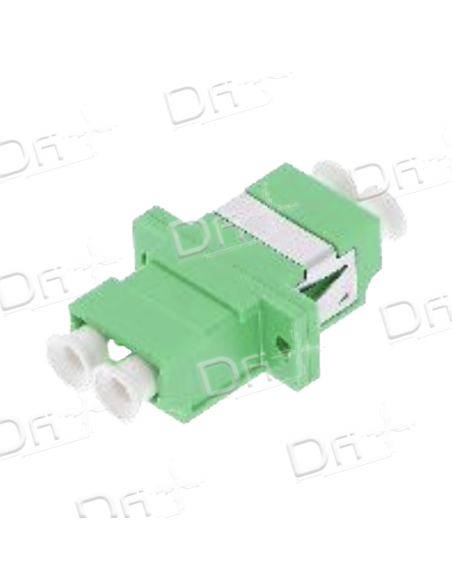 Traversée LC Duplex OS2 Monomode Vert - TLCDOS2V - dfiplus