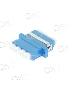 Traversée LC Quad OS2 Monomode Bleu - TLCQOS2B - dfiplus
