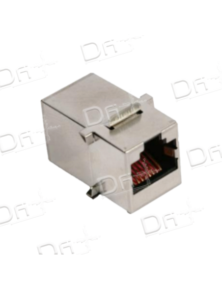 Traversée RJ45 Femelle CAT5e FTP Keystone - ETRJ45FC5F - dfiplus