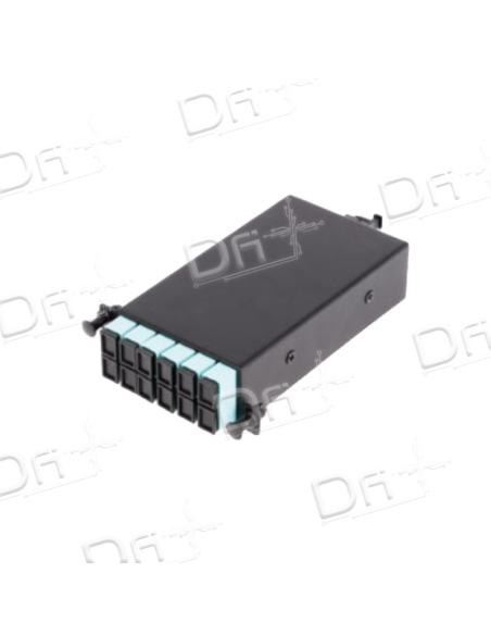 Cassette MTP LGX 12 Fibres SC OM3 Multimode - CX12SCOM3D - dfiplus