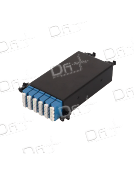 Cassette MTP LGX 24 Fibres LC OS2 Monomode - CX24LCOS2Q - dfiplus