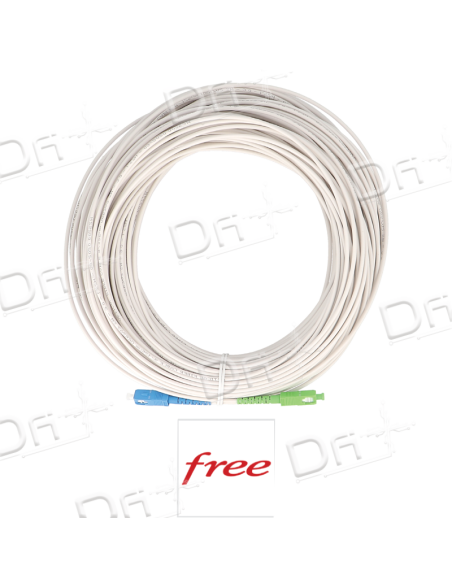 Jarretière Optique Simple FTTH - SC-SC APC - JSCSCAPC1 - dfiplus