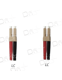 Jarretière OM1 LC-LC Duplex Multimode Orange 1m - JD1LCLC1 - dfiplus