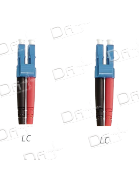 Jarretière OS2 LC-LC Armée Monomode Jaune 3m - JD2ALCLC3 - dfiplus