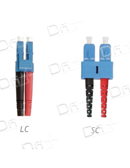 Jarretière OS2 LC-SC Armée Monomode Jaune 3m - JD2ALCSC3 - dfiplus Jarretière OS2 LC-SC Armée Monomode Jaune 3m - JD2ALCSC3 - dfiplus