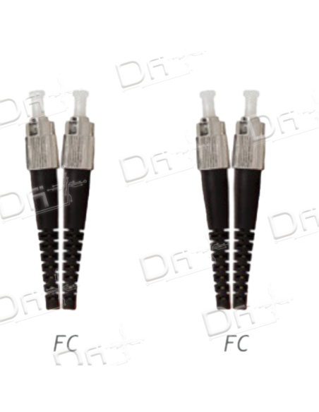 Jarretière OS2 FC-FC Duplex Monomode Jaune 50cm - JD2FCFC - dfiplus Jarretière OS2 FC-FC Duplex Monomode Jaune 50cm - JD2FCFC - dfiplus