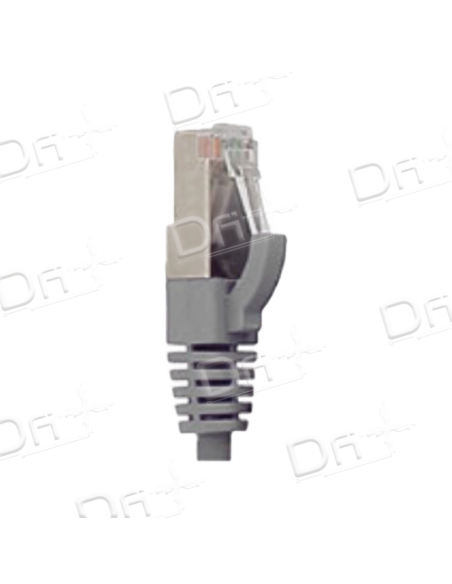 Cordon RJ45 LSZH CAT 6 250 Mhz F/UTP Gris - C6FUTPG - dfiplus Cordon RJ45 LSZH CAT 6 250 Mhz F/UTP Gris - C6FUTPG - dfiplus