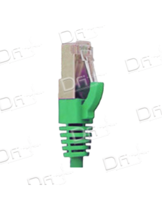 Cordon RJ45 LSZH CAT 6A 500 Mhz F/UTP Vert - C6AFUTPV - dfiplus