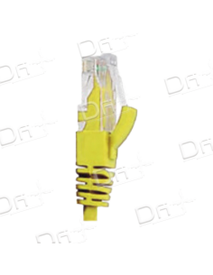 Cordon RJ45 LSZH CAT 6A 500 Mhz U/UTP Jaune - C6AUUTPJ - dfiplus
