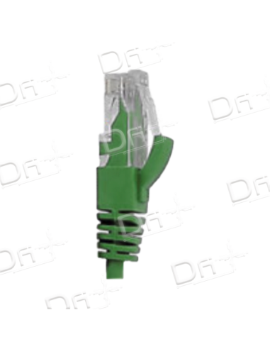 Cordon RJ45 LSZH CAT 6A 500 Mhz U/UTP Vert - C6AUUTPV - dfiplus