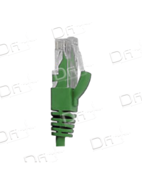 Cordon RJ45 LSZH CAT 6A 500 Mhz U/UTP Vert - C6AUUTPV - dfiplus Cordon RJ45 LSZH CAT 6A 500 Mhz U/UTP Vert - C6AUUTPV - dfiplus
