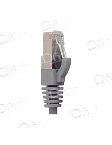Cordon RJ45 LSZH CAT 7 600 Mhz S/FTP Gris - C7SFTPG - dfiplus