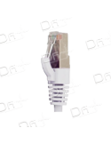 Cordon RJ45 LSZH CAT 8 2000 Mhz S-FTP Blanc