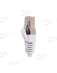 Cordon RJ45 LSZH CAT 8 2000 Mhz S/FTP Blanc - C8SFTPW - dfiplus