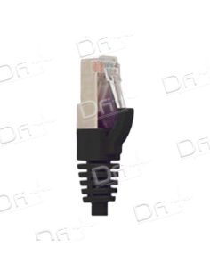 Cordon RJ45 LSZH CAT 8 2000 Mhz S/FTP Noir - C8SFTPN - dfiplus