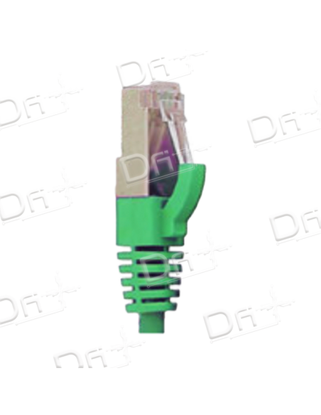 Cordon RJ45 LSZH CAT 8 2000 Mhz S/FTP Vert - C8SFTPV - dfiplus Cordon RJ45 LSZH CAT 8 2000 Mhz S/FTP Vert - C8SFTPV - dfiplus