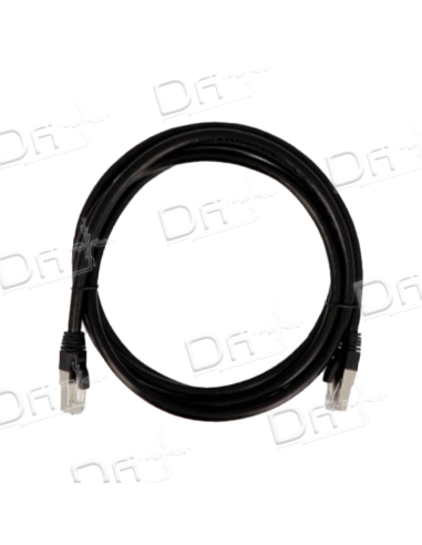 Cordon RJ45 PE Outdoor CAT 6A 500 Mhz S-FTP Noir - CPE6ASFTP - dfiplus