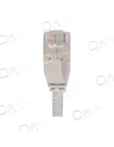 Cordon RJ45 SLIM LSZH CAT 6A 500 Mhz S/FTP Gris - CS6ASFTPG - dfiplus