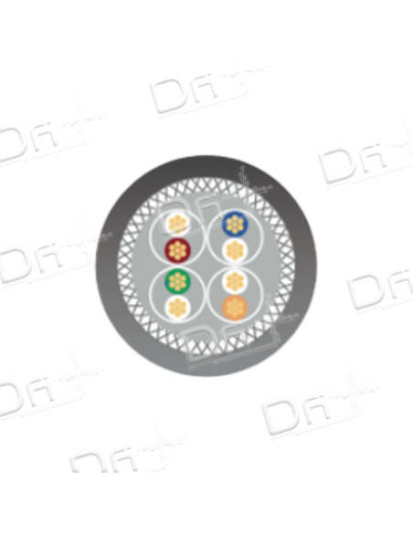 Cordon RJ45 SLIM LSZH CAT 6A 500 Mhz S/FTP Rouge - CS6ASFTPR - dfiplus Cordon RJ45 SLIM LSZH CAT 6A 500 Mhz S/FTP Rouge - CS6ASFTPR - dfiplus