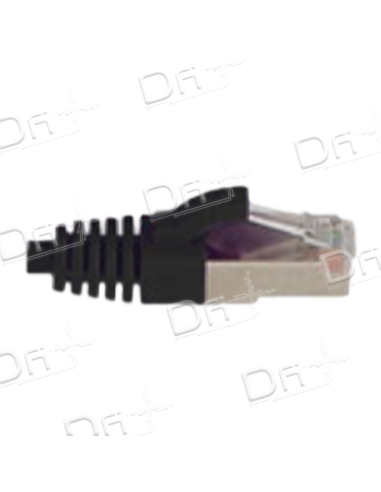Frette 12 RJ45 CAT 6A S-FTP Noir 2m - FP2N12C6A - dfiplus