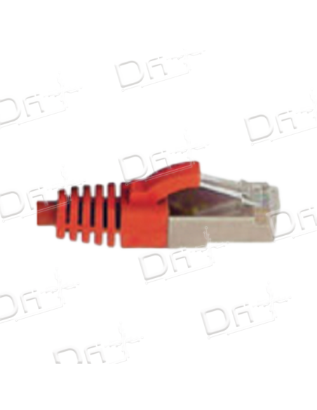 Frette 12 RJ45 CAT 6A S-FTP rouge 2m - FP2R12C6A - dfiplus Frette 12 RJ45 CAT 6A S-FTP rouge 2m - FP2R12C6A - dfiplus
