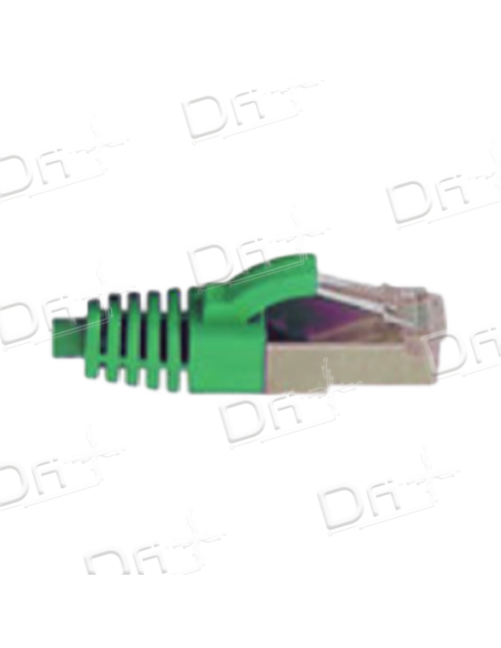 Frette 12 RJ45 CAT 6A S-FTP Vert 2m - FP2V12C6A - dfiplus Frette 12 RJ45 CAT 6A S-FTP Vert 2m - FP2V12C6A - dfiplus