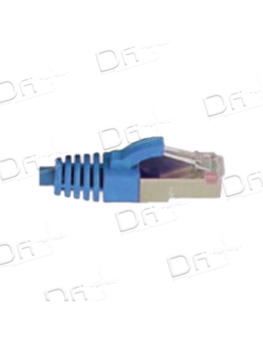 Frette 24 RJ45 CAT 6A S-FTP Bleu 2m - FP2B24C6A - dfiplus