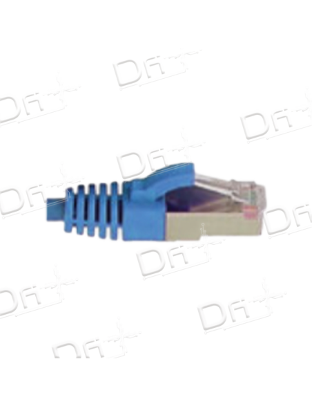 Frette 24 RJ45 CAT 6A S-FTP Bleu 2m - FP2B24C6A - dfiplus Frette 24 RJ45 CAT 6A S-FTP Bleu 2m - FP2B24C6A - dfiplus