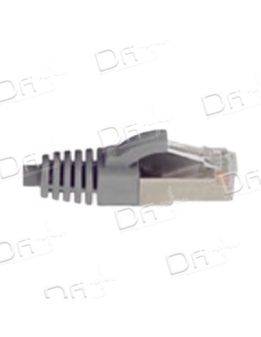 Frette 24 RJ45 CAT 6A S-FTP Gris 2m - FP2G24C6A - dfiplus