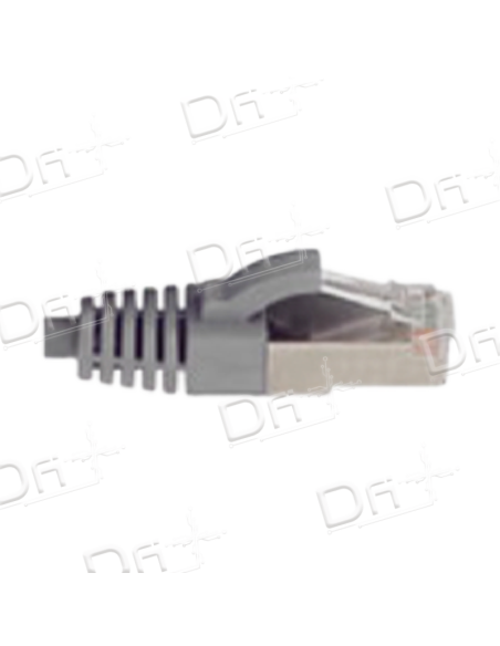 Frette 24 RJ45 CAT 6A S-FTP Gris 2m - FP2G24C6A - dfiplus Frette 24 RJ45 CAT 6A S-FTP Gris 2m - FP2G24C6A - dfiplus