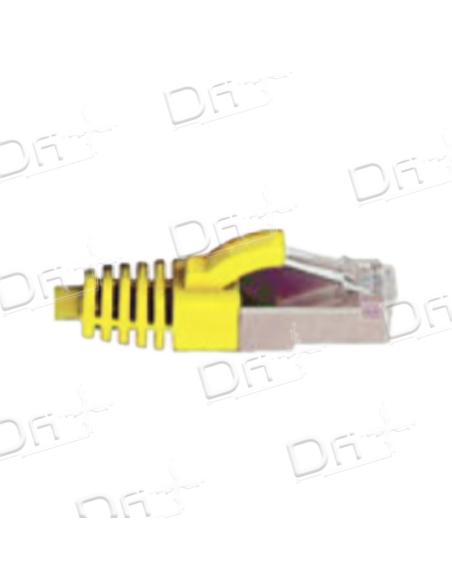 Frette 24 RJ45 CAT 6A S-FTP Marron 2m - FP2M24C6A - dfiplus Frette 24 RJ45 CAT 6A S-FTP Marron 2m - FP2M24C6A - dfiplus