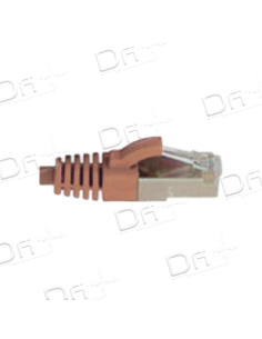 Frette 24 RJ45 CAT 6A S-FTP Marron 2m - FP2M24C6A - dfiplus 2