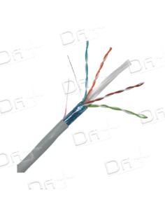 Câble LSZH CAT 6 250 Mhz F/UTP Gris 500m - C6FUTP500 - dfiplus