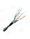 Câble LSZH CAT 6A 500 Mhz F/FTP Gris 305m - C6AFFTP305 - dfiplus