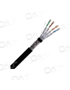 Câble PE Indoor - Outdoor CAT 6A S/FTP Gris 500m - C6AIOSFTP500 - dfiplus