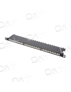 Panneau 19 Pouces 05U 24 Ports S/FTP CAT6A - P19246A05F - dfiplus