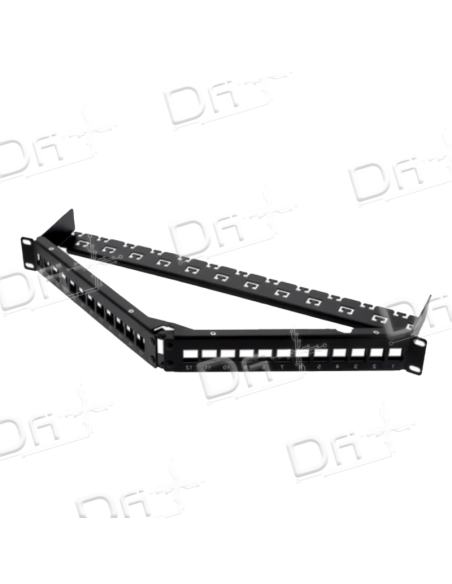 Panneau Nu 19 Pouces 1U 24 Ports Angulaire - P1924N1A - dfiplus Panneau Nu 19 Pouces 1U 24 Ports Angulaire - P1924N1A - dfiplus