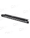 Panneau Nu 19 Pouces 1U 24 Ports Quinconce - P1924N1Q - dfiplus