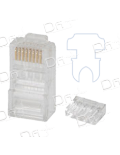 Plug RJ45 8P8C UTP CAT6A Multibrin Insert - P45U6AI - dfiplus
