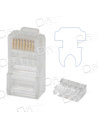 Plug RJ45 8P8C UTP CAT6A Multibrin Insert - P45U6AI - dfiplus
