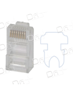 Plug RJ45 8P8C UTP CAT6A Multibrin PR - P45U6APR - dfiplus