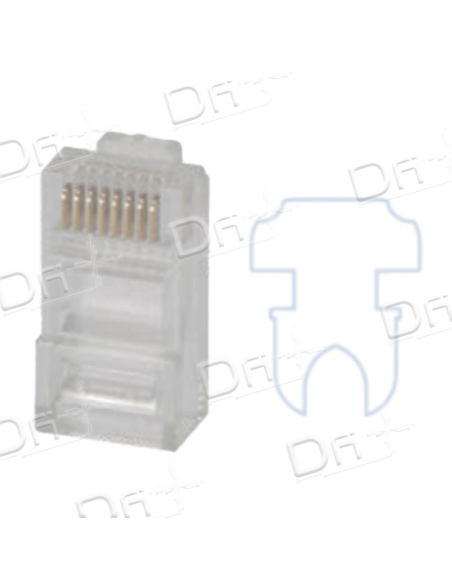 Plug RJ45 8P8C UTP CAT6A Multibrin PR - P45U6APR - dfiplus